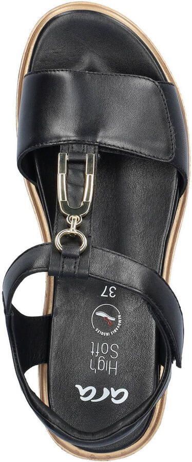 Ara leren sandalen zwart - Foto 2