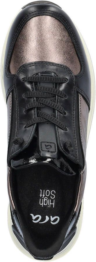 Ara Osaka 2.0 leren sneakers zwart brons - Foto 3