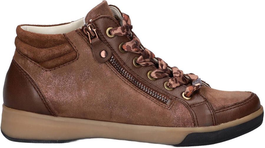 Ara Rom lakleren sneakers bruin