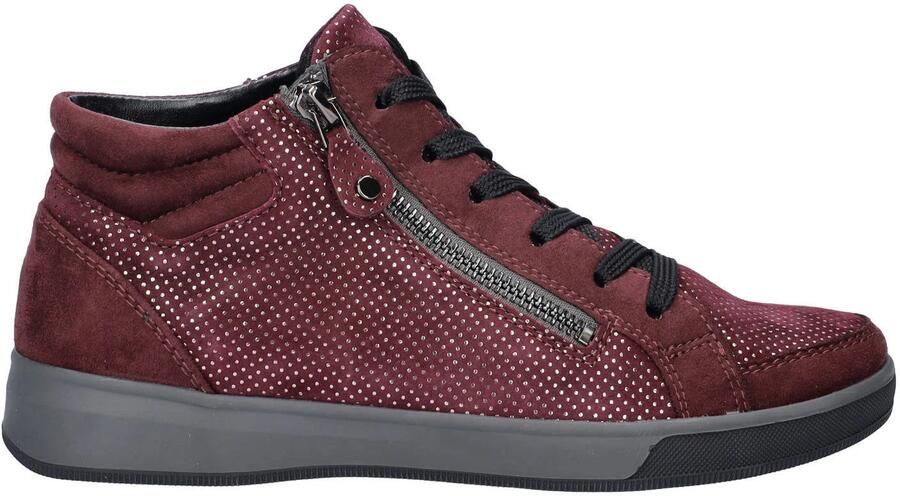 Ara Rom suède sneakers bordeaux