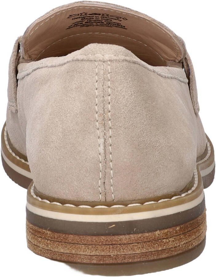 Ara suède loafers met siergesp beige - Foto 2