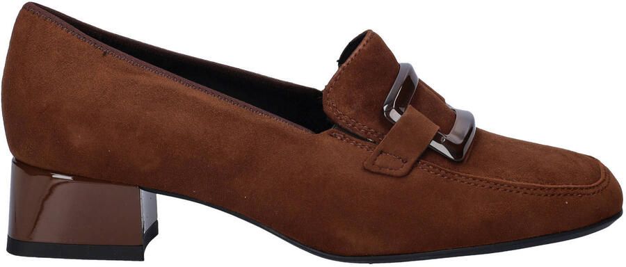 Ara suède pumps bruin