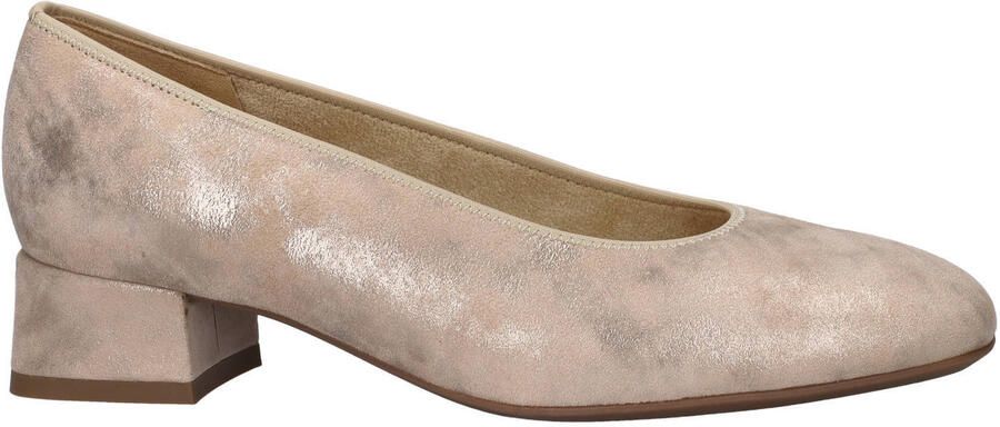 Ara suède pumps met lage hak beige - Foto 3
