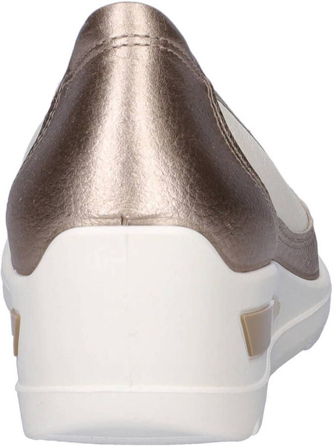 Ara Zurich 2.0 leren instappers beige brons - Foto 2