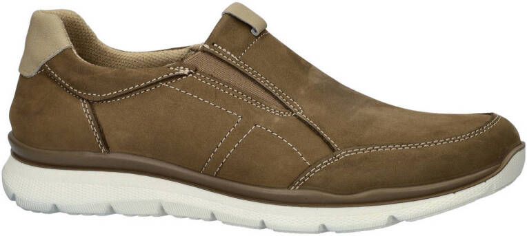 Ara Benjo nubuck instappers taupe