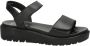 Ara Bilbao leren sandalen zwart - Thumbnail 1