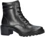 Ara Denver leren veterboots zwart - Thumbnail 1