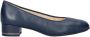 Ara Graz leren pumps met lage hak donkerblauw - Thumbnail 1