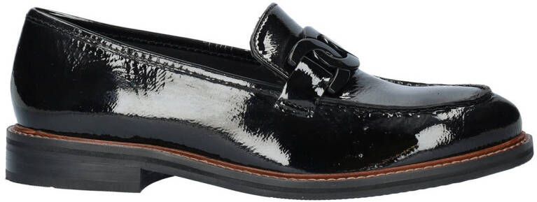 Ara Kent Trotteur lakleren loafers met ketting zwart