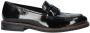 Ara Kent Trotteur lakleren loafers met ketting zwart - Thumbnail 1