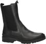 Ara Dover Dames Enkellaarsjes van Leer Black Dames - Thumbnail 1