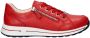 Ara Osaka 2.0 leren sneakers rood - Thumbnail 1