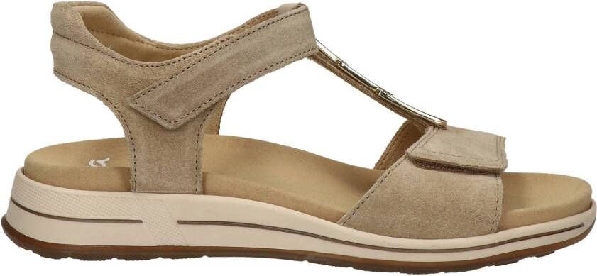 Ara Osaka suède sandalen beige