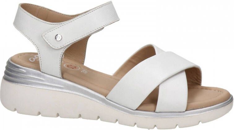 Ara Rimini leren sandalen wit