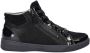 Ara Rome Hightop lakleren sneakers zwart - Thumbnail 1