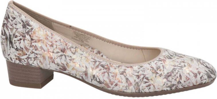 Ara suède pumps beige multi