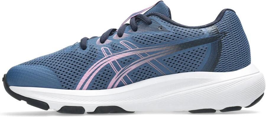 ASICS Contend 10 mesh hardloopschoenen blauw roze - Foto 3