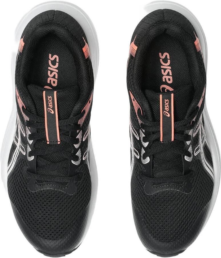 ASICS Contend 10 mesh hardloopschoenen zwart oranje - Foto 3