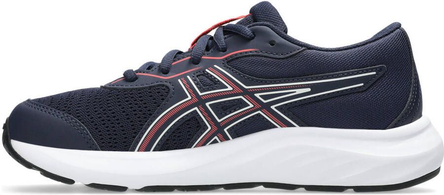 ASICS Contend 9 GS hardloopschoenen zwart rood - Foto 3