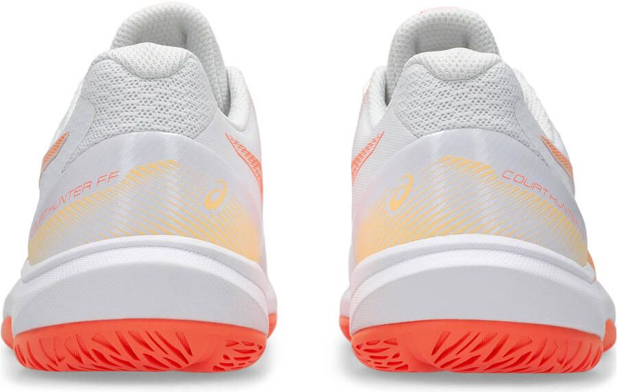 ASICS COURT HUNTER FF zaalsportschoenen wit oranje - Foto 3