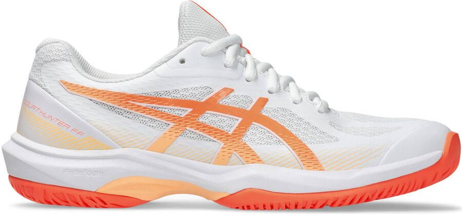 ASICS COURT HUNTER FF zaalsportschoenen wit oranje