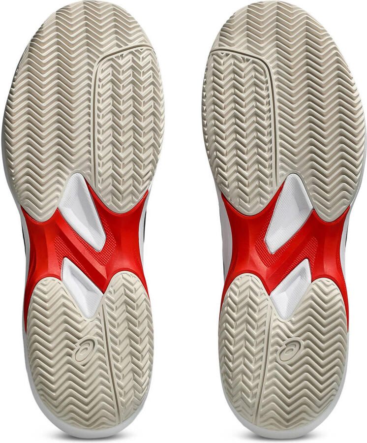 ASICS Game FF Clay OC mesh tennisschoenen zwart rood - Foto 2