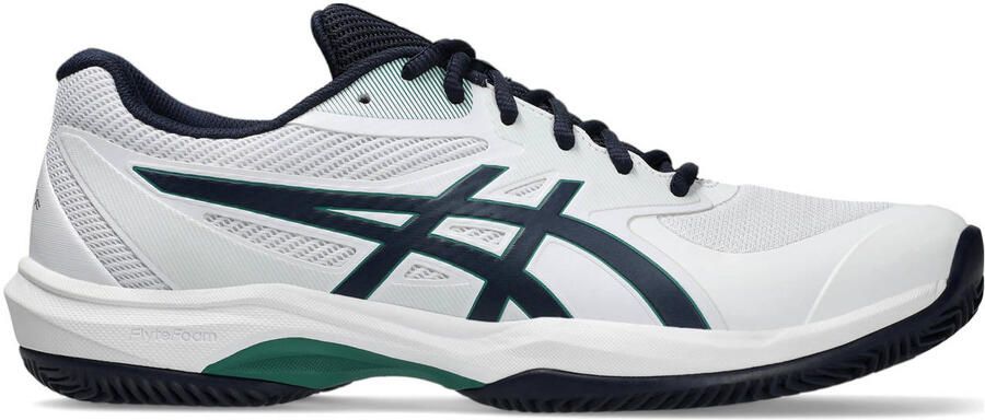 ASICS Game FF Clay OC tennisschoenen wit donkerblauw - Foto 2