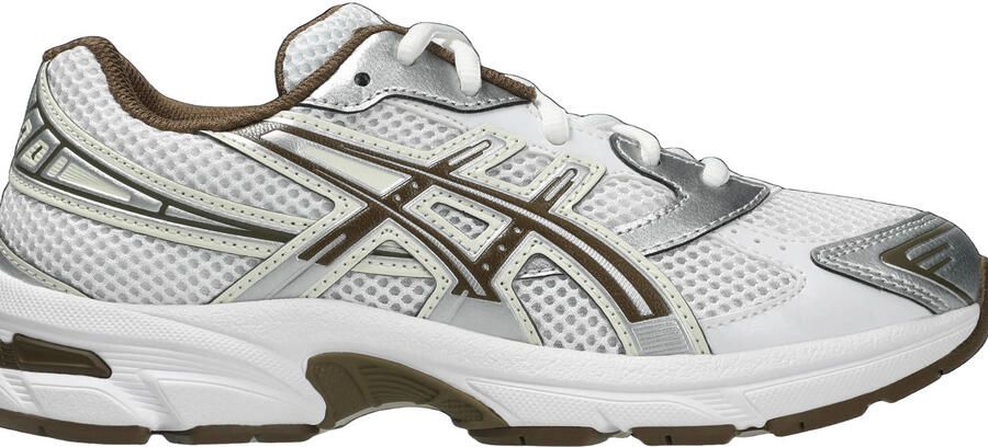 ASICS Gel-1130 sneakers wit bruin zilver