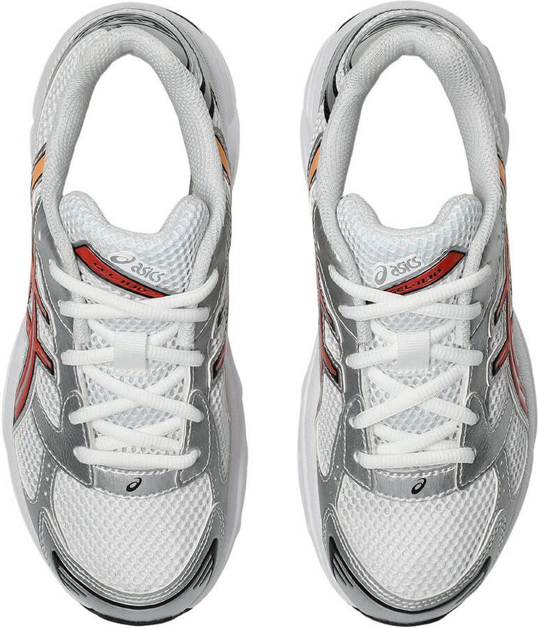 ASICS Gel-1130 sneakers wit oranjerood - Foto 3