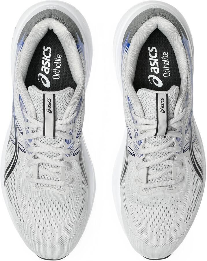 ASICS Gel-Contend 10 mesh hardloopschoenen lichtgrijs zwart - Foto 2