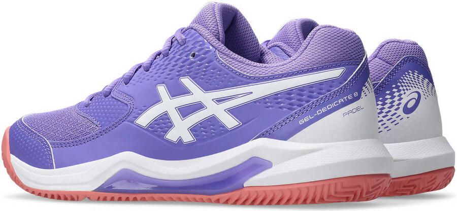 ASICS Gel-Dedicate 8 padel padelschoenen paars wit - Foto 3