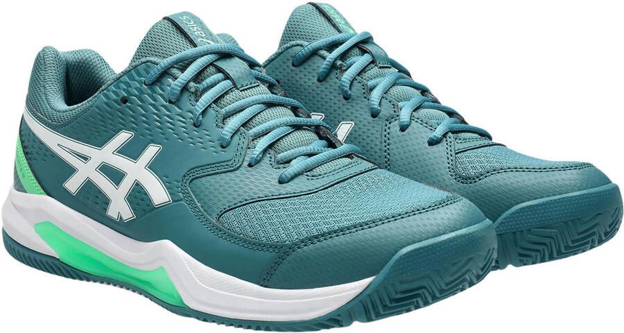 ASICS Gel-Dedicate 8 padelschoenen groen wit - Foto 2
