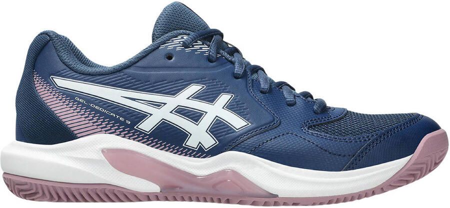ASICS Gel-Dedicate 9 Clay tennisschoenen blauw wit