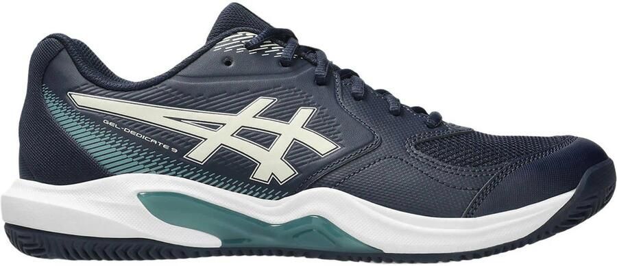 ASICS Gel-Dedicate 9 Clay tennisschoenen donkerblauw ecru
