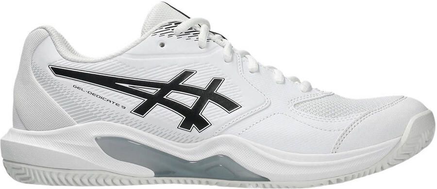 ASICS Gel-Dedicate 9 Clay tennisschoenen wit zwart