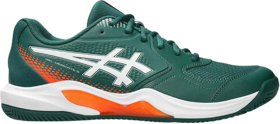 ASICS Gel-Dedicate 9 padelschoenen groen wit