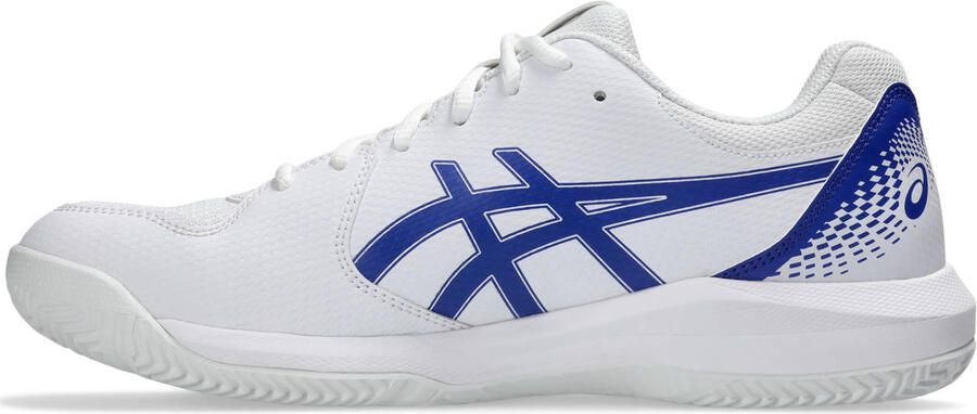 ASICS Gel-Dedicate tennischoenen wit kobaltblauw - Foto 3