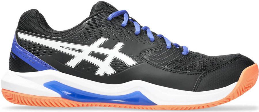 ASICS Gel-Dedicate tennisschoenen zwart wit kobaltblauw - Foto 2