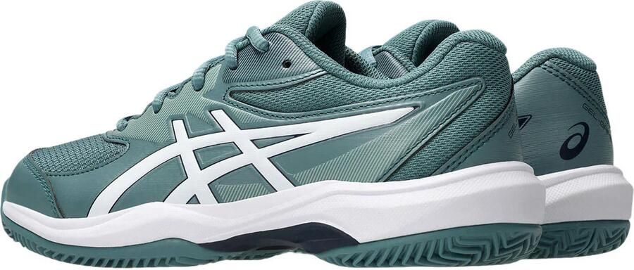 ASICS Gel-Game Clay OC mesh tennisschoenen petrol wit - Foto 3