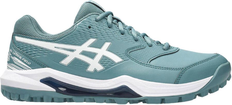 ASICS Gel-Lethal Field 2 hockeyschoenen aqua wit