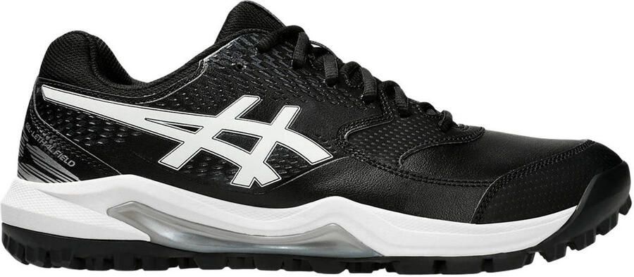 ASICS Gel-Lethal Field 2 001 black white Hockey Hockeyschoenen Veld