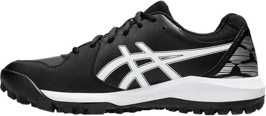 ASICS Gel-Lethal Field 2 001 black white Hockey Hockeyschoenen Veld - Foto 3