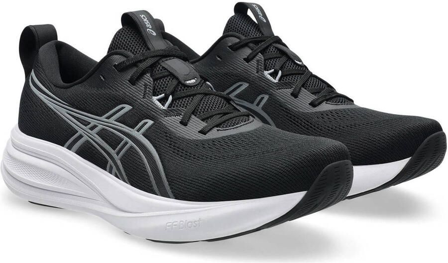 ASICS Gel-Pulse 17 hardloopschoenen zwart grijs - Foto 2