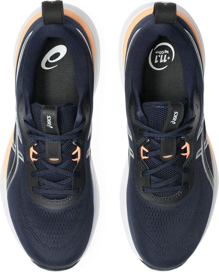 ASICS Gel-Pulse 17 mesh hardloopschoenen donkerblauw - Foto 3