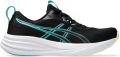 ASICS Gel-Pulse 17 mesh hardloopschoenen zwart lichtblauw - Zwart