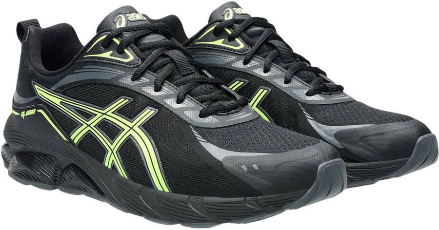 ASICS Gel-Quantum 180 VIII mesh sneakers zwart geel grijs - Foto 3