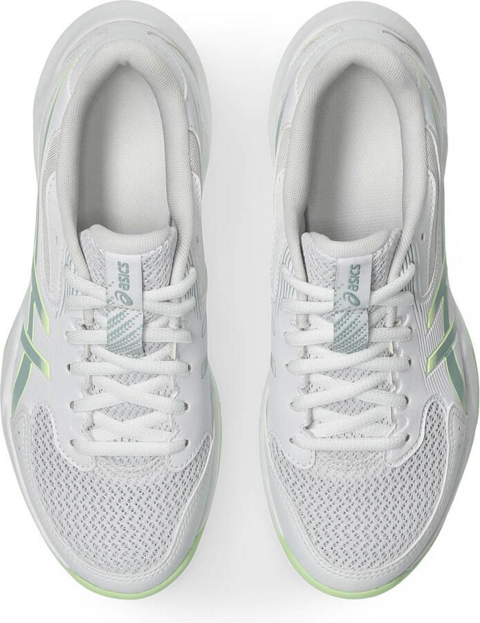 ASICS Gel-Rocket 12 mesh sportschoenen wit groen - Foto 3