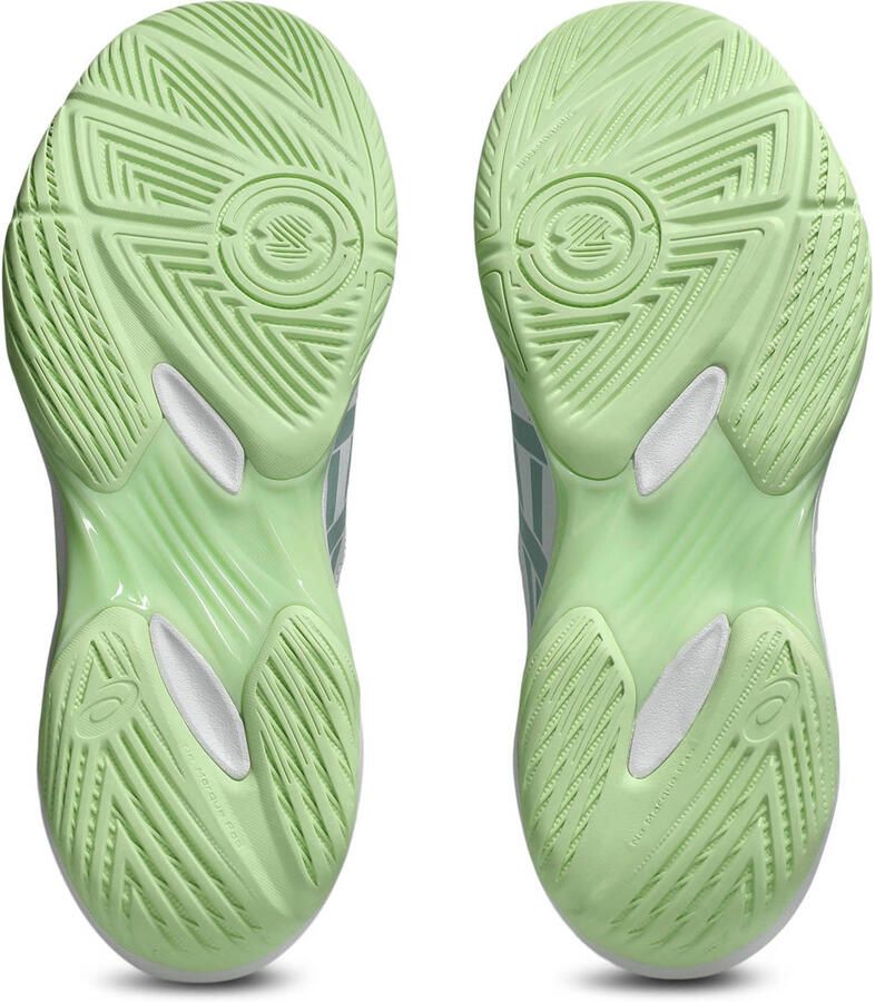 ASICS Gel-Rocket 12 mesh sportschoenen wit groen - Foto 2