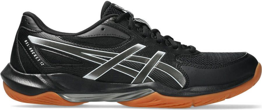 ASICS Gel-Rocket 12 zaalsportschoenen zwart zilvergrijs