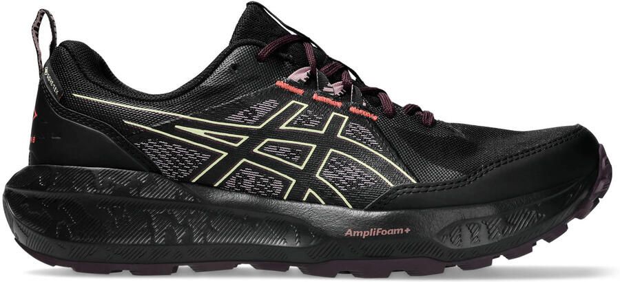 ASICS Women's Gel-Sonoma 8 GTX Trailrunningschoenen zwart dark aubergine
